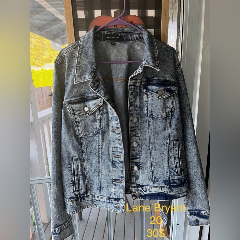 Lane Bryant denim jacket size 20